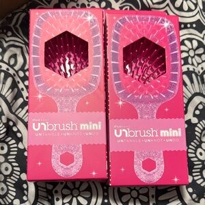 Mini Sparkle Pink Hairbrush